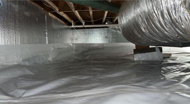 Durable Crawl Space Vapor Barrier