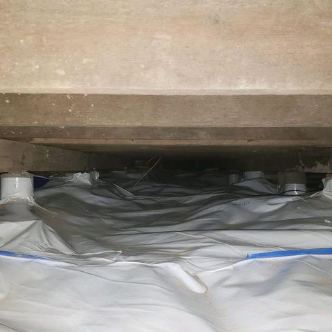 Crawl Space Moisture Barrier