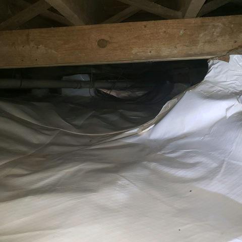 Crawl Space Moisture Barrier