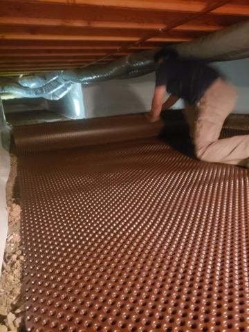 Drainage matting