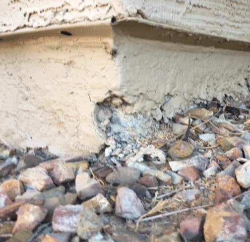 Signs of Advanced Rust in Stem Wall - 2