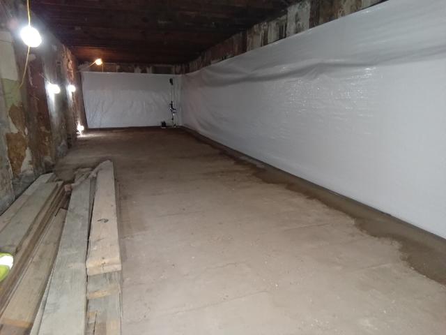 Basement Wall Vapor Barrier