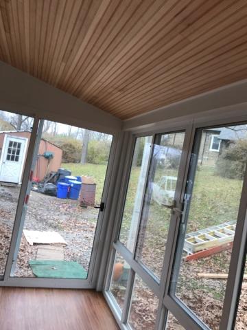 View of outside yard
