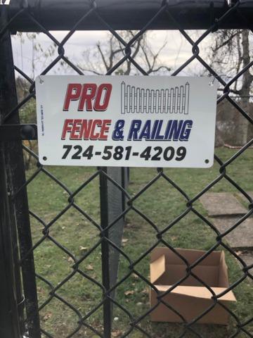6' Black Chain Link Fence (2) 4' gates