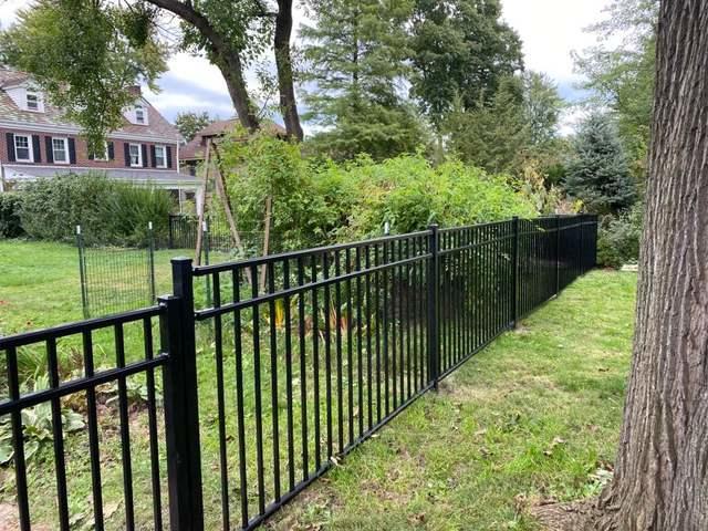 4' Black Aluminum Classic Fence Commercial Grade, 3 Rail. Flush Bottom Front Yard (3) gates