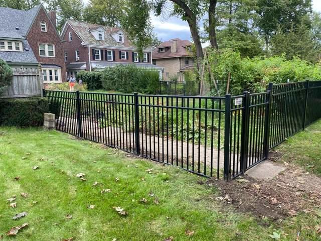 4' Black Aluminum Classic Fence Commercial Grade, 3 Rail. Flush Bottom Front Yard (3) gates