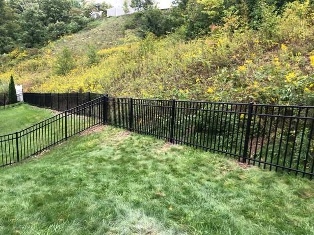 4' Black Classic Aluminum Fence Commercial Grade, 3 Rail, Picket Through Bottom Rail (2) 4' gates backside
