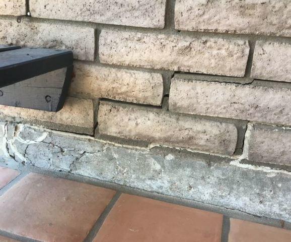 Exterior Stairstep Cracks