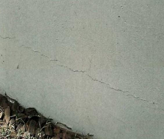Exterior Cracks