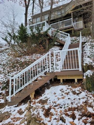 New deck & stairs