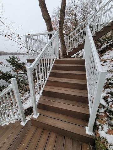 New deck & stairs