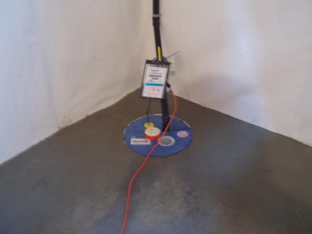 Corner Sump Pump.