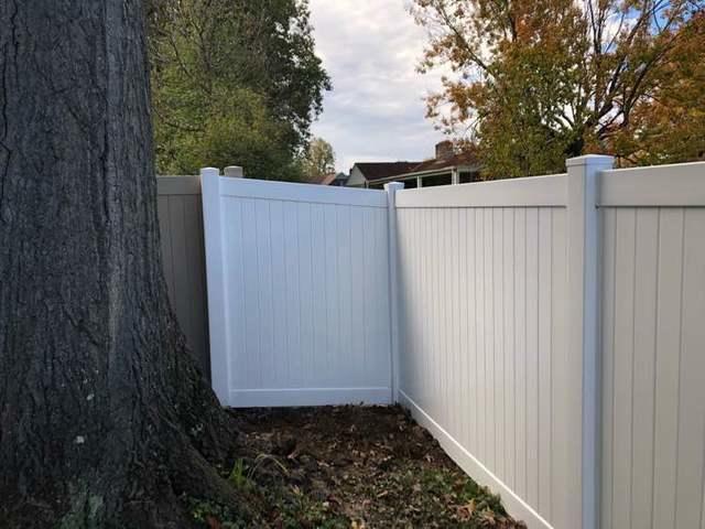 6' Khaki Acadia Privacy (1) 4' gate