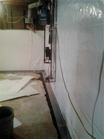Waterproofed Walls & Floors
