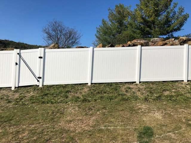 6' White Vinyl Acadia Privacy Backyard (2) 4' gates Installation