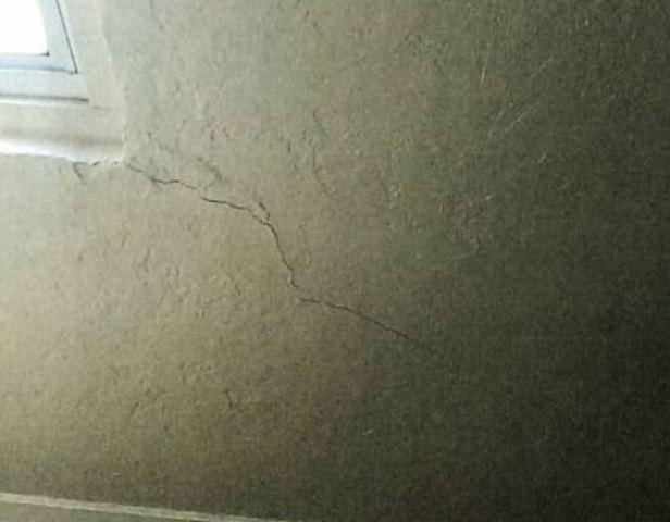 Wall Crack Near Window