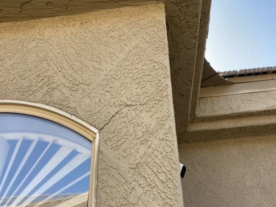 Exterior Wall Crack