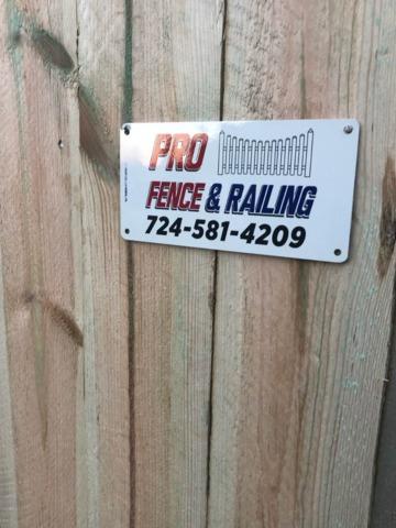 6' Natural Wood Privacy Fence Installation