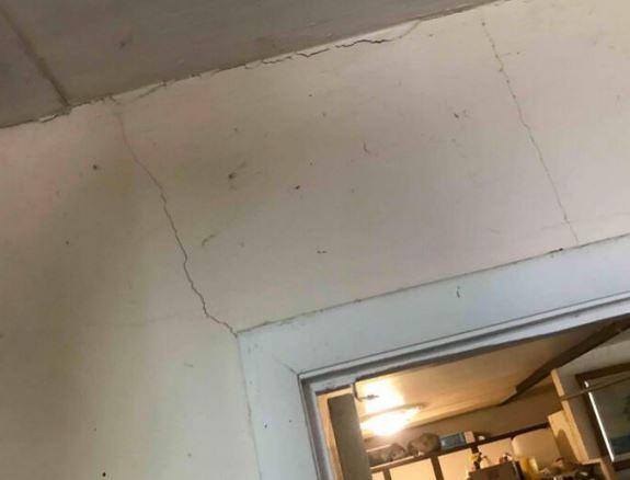 Interior Wall Cracking