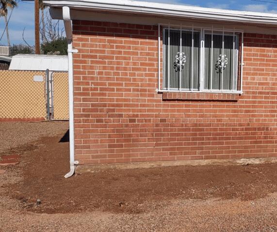 After Underpinning Installation in Tucson, Arizona