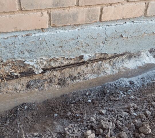 Stem Wall Repair Process: Exposing Damaged Components