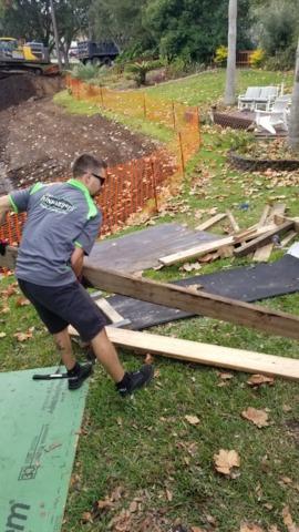 Our luggers at work