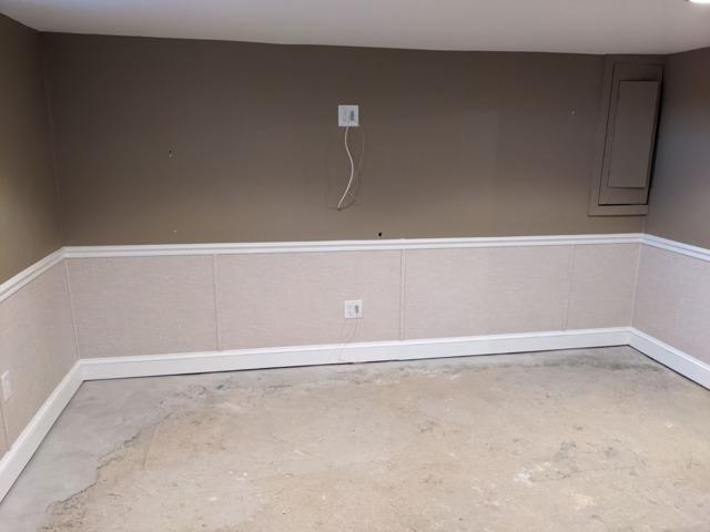 Finished Basement Walls in Seaford, DE