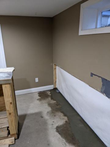 Trench Drain and CleanSpace Walls