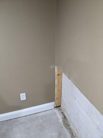 Making New Drainage in Seaford, DE Basement