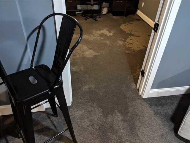 Water Intrusion on Finished Basement