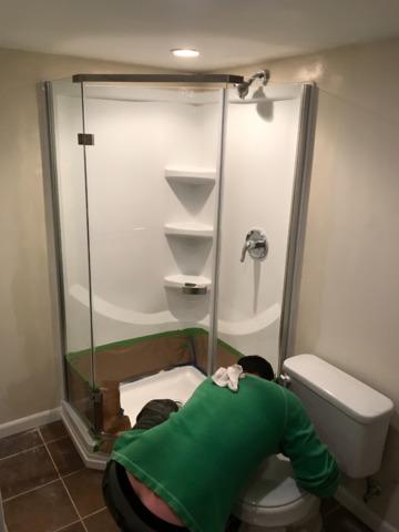 <p>Installed new shower and toilet</p>