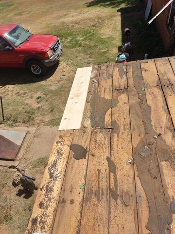 Replacing Rotted Decking