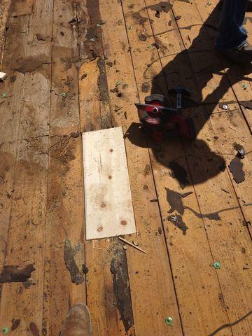 Replacing Rotted Decking
