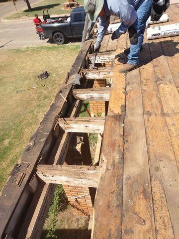 Removing Rotted Decking