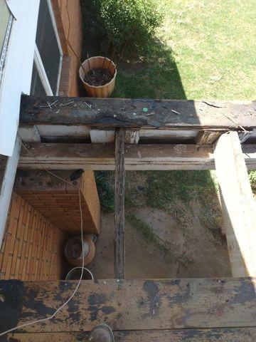 Removed Rotted Decking