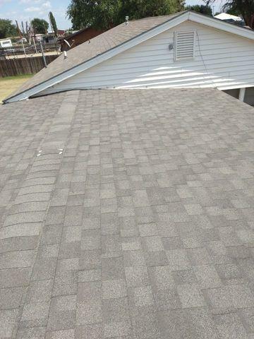 After IKO Cambridge Laminated Shingles Are Applied