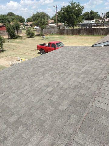 After IKO Cambridge Laminated Shingles Are Applied