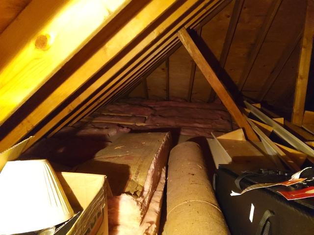 The owner no longer has to deal with this box of items left in the attic.