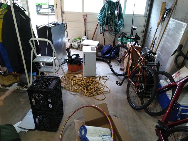 We removed all of the items our customer requested to be removed from the garage.