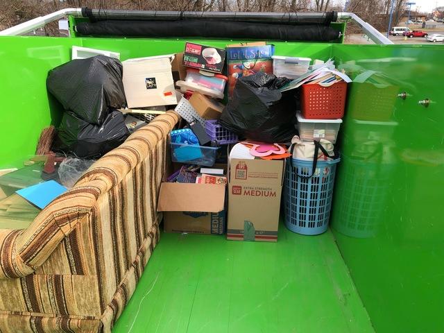 We've packed the truck with room to spare!