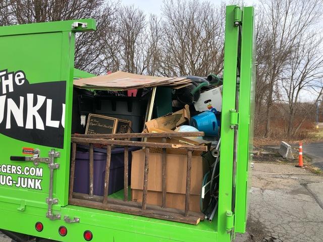 We've got a full truck with this load...we're grateful to our customers for trusting us with their items!