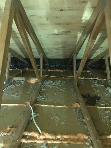 Colmater les fuites d'air et pose des évents