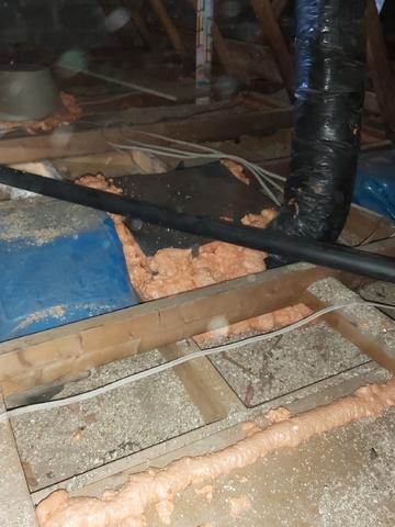 Sceller autour des conduits