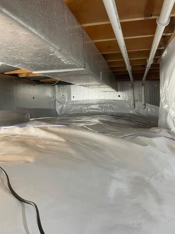 Encapsulating a crawlspace reduces your heating and cooling costs, improves the air quality in your home, and increases your home's value.