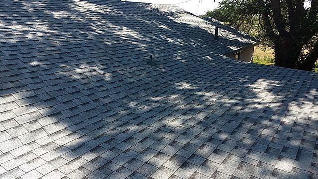 This is showing the new roof after replacement.