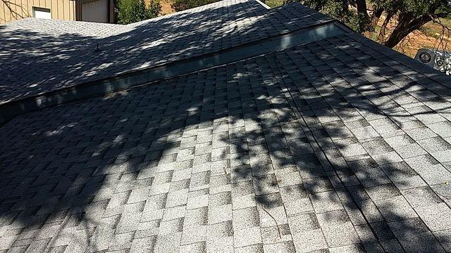 This is showing the new roof after replacement.