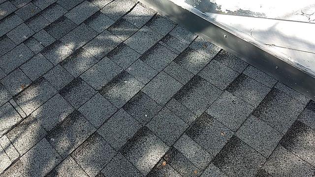 This is showing the new roof after replacement.