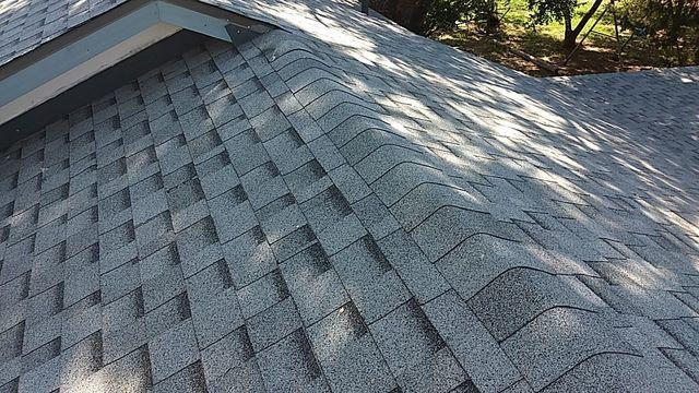 This is showing the new roof after replacement.