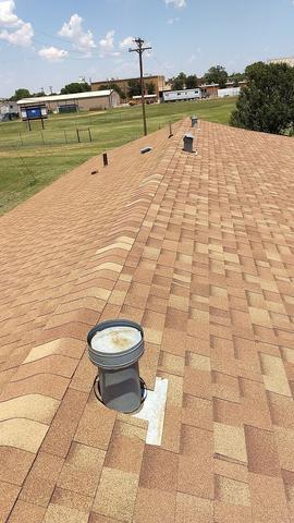 This is before the new roof install.