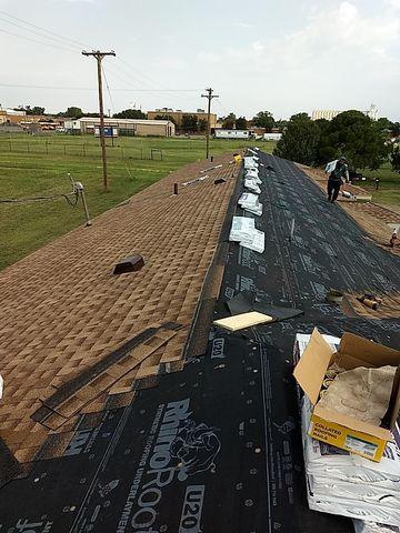 When replacing a roof, we tear down to the decking to ensure the integrity of the decking. If the decking is damaged, we will replace it. We also use an underlayment that will help protect the decking in the future.